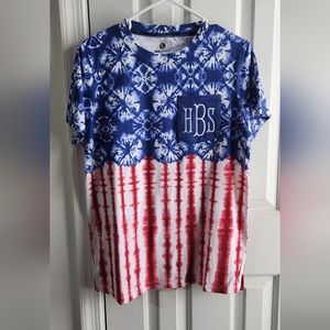 Brand New Marley Lilly Monogrammed Top